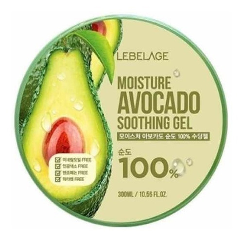 Gel Hidratante Coreano Antiarrugas De Aguacate 300ml 1pz