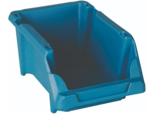 Caixa Plástica Gaveteiro Parafuso Peça 5 Azul / Preta 5 Un