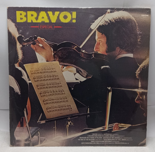 Lp Bravo Especial - Orq. Sinf. Pro Musica - Nacional