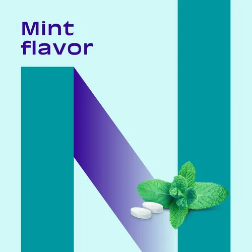 Nicorette Mint Mini Pastillas Dejar De Fumar Ayuda 4mg 20 Ct
