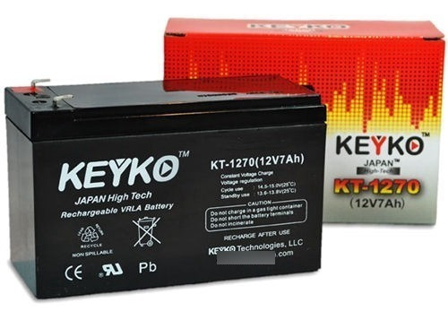 Baterias Keiko Selladas Lamparas Emergencia 12 Volt/ 7 Amp 