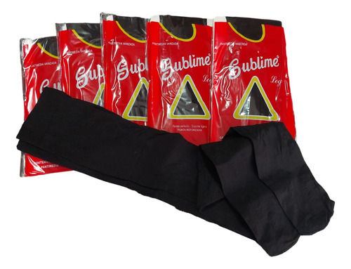 Sublime Pantimedia Licra Vanizada Dama 12 Pares