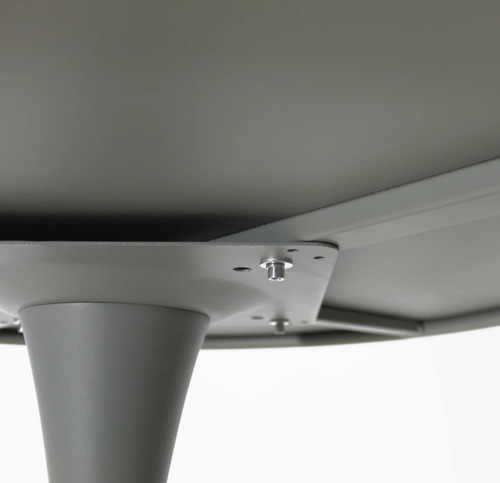 Mesa De Comedor Redonda 80cm Modelo Hongo
