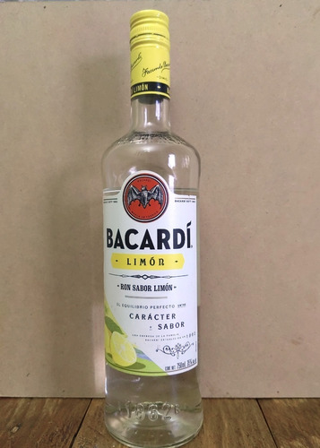 Ron Bacardi Sabor Limon 750ml 100% Original