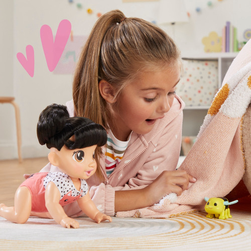 Muñeca Baby Alive Gatea Y Juega Katie Kat