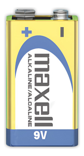 Bateria Maxell 9v Max-seal Maximo Poder