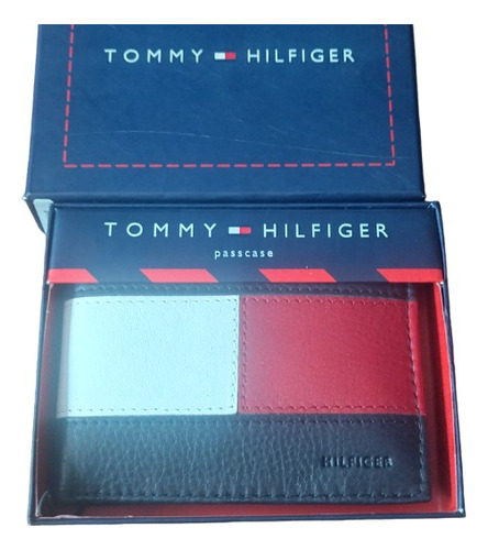 Billetera Tommy Hilfiger Navy Marine