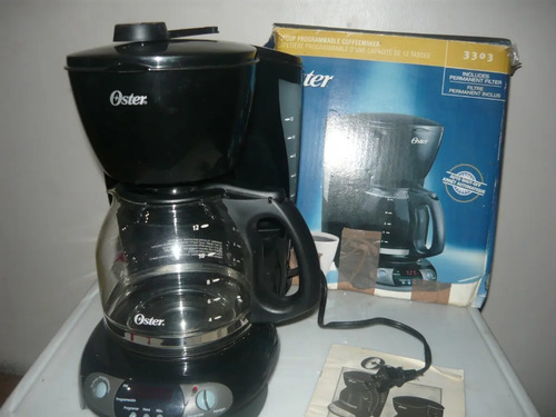 Cafetera Programable 12 Tazas Negra - Oster | MercadoLibre