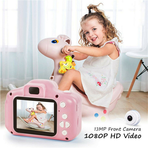 Imagen 7 de 10 de Cámara Digital Infantil Pantalla 2 Pulgadas Niños Juguete ®