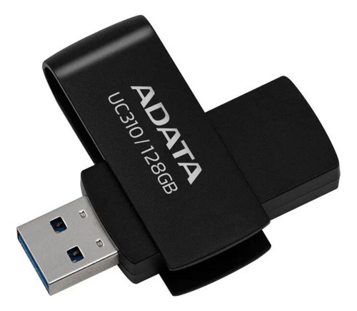 Imagen 4 de 4 de Memoria Usb 3.2 Adata Uc310128grbk 128gb Color Negro