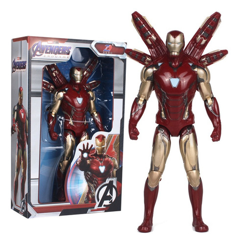 Marvel Avengers Super Hero Iron Man Figura Juguete Modelo 