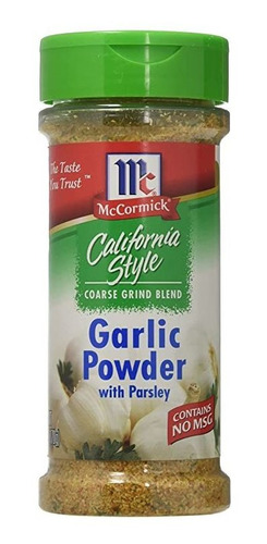 Mccormick California Style Garlic Powder With Parsley 6oz (q