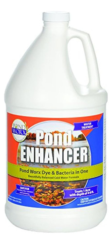 Pondworx Estanque Enhancer Azul Estanque Tinte Y Bacterias C