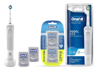 Oral B, Set Cepillo De Dientes Eléctrico Recargable Vitality