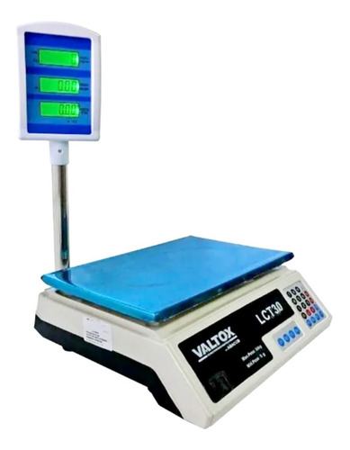 Balanza Bodeguera Electrónica Digital Valtox 30kg/5gr Torre