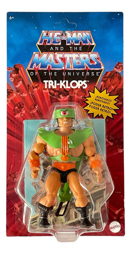 Triklops Motu Origins Mattel 2023 Tri Klops Triclops Unpunch (Usado)