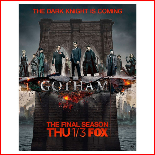 Poster Serie Gotham Netflix Fox Fall #2 - 48x60cm