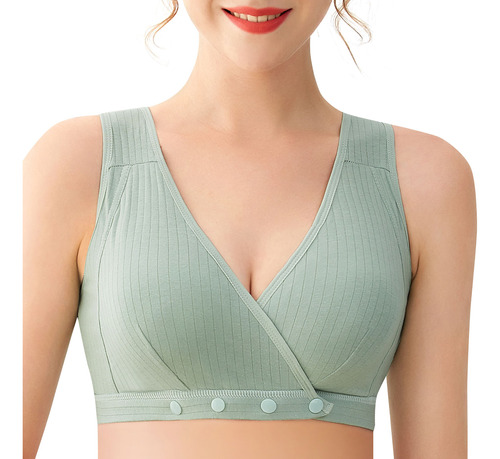 Ropa Interior Femenina Underwire Maternity Para Dormir, Suje