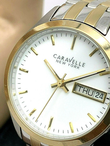 Reloj Bulova Caravelle Moda Modelo: 45n102 Correa Gris
