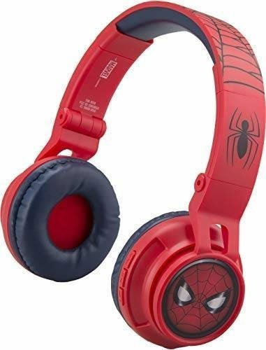 Ekids Spiderman Auriculares Inalámbricos Bluetooth Para Con