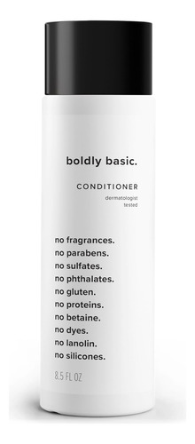 Condicionador Ousadamente Básico, Sem Fragrância, Suave