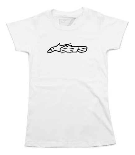 Remera Blaze Tee Alpinestar Corte De Mujer // Antrax Motos 