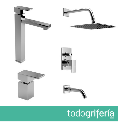 Griferías Estalgrif Quartier Lavat Alto, Bidet, Bañera Cr