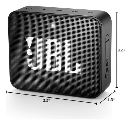 Jbl Go 2 Altavoz Portátil Bluetooth Impermeable - Negro Ren 110v