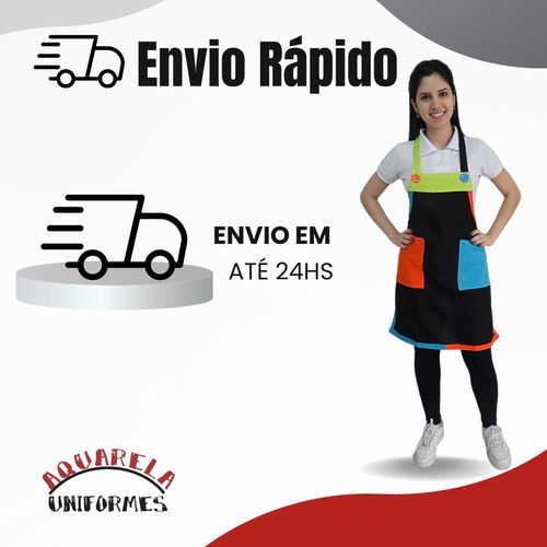 Avental Para Monitores De Buffet Infantil