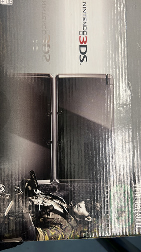Nintendo 3ds Old Edición Metal Gear Solid Negro (Usado)