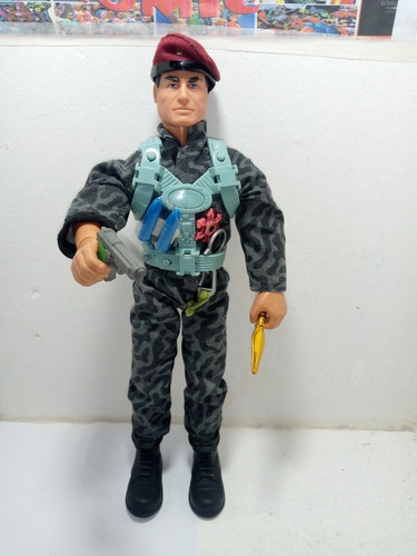 Muñeco Original Hasbro 1993 Militar Tipo Gi Joe
