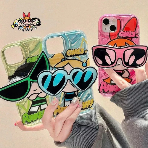 G, Funda Transparente Chica Superpoderosa For iPhone + Con