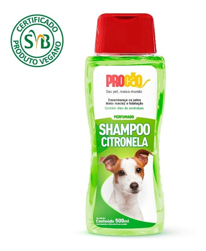 Shampoo De Citronela Para Perros Procao 500ml