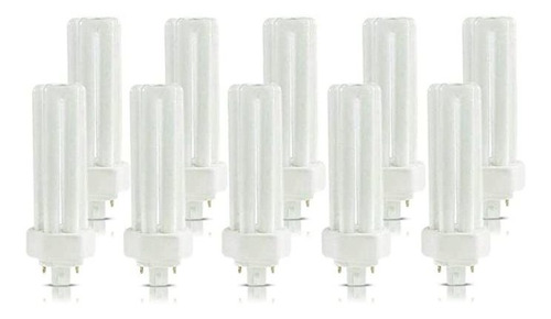(10 Unidades) Tubo De Triple De 26 W, Plt-26 W 841, 4 Pinos