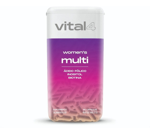 Women's Multi Vital4 Ácido Fólico Inositol Biotina