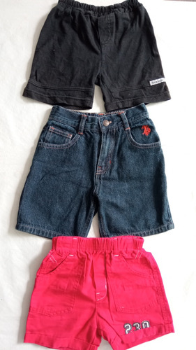 Short Bermuda Bebe Varón 18 24 Meses Us Polo Assn Jean