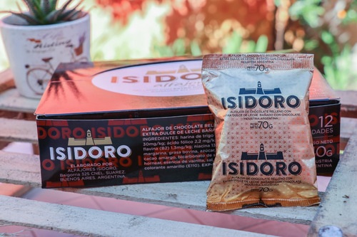 Alfajores Isidoro Caja X12