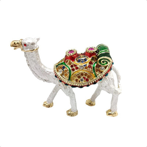 Joyero De Diamantes Egipcios Con Forma De Camello Del Desier