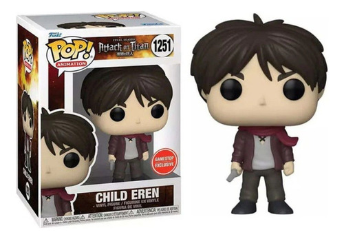 Funko Pop Child Eren - Attack On Titan (1251) Gamestop Excl