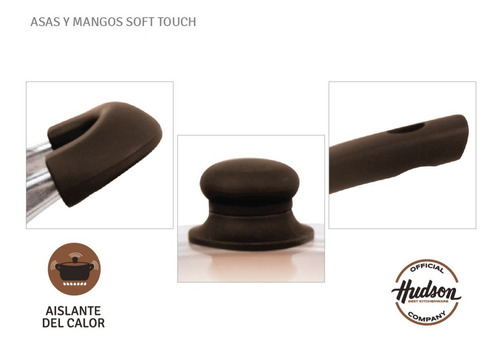Imagen 7 de 10 de Set De 9 Piezas Cobre Hudson Con Antiadherente Ceramico