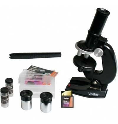 Kit Telescópio Luneta 120x Vivtelmic30 Vivitar O F E R T A
