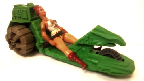 Heman Teela Y Vehiculo Vintage Amos Del Universo Grayskull (Usado)