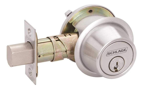 Cerrojo Monocilíndrico Comercial Schlage B560p626 Grado 2 Co