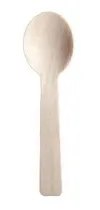 Comprar Cucharitas De Madera Bambú Para Helado Por Paquete