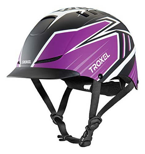 Performance Headgear  Tx Black Nitro Horse Riding Helme...