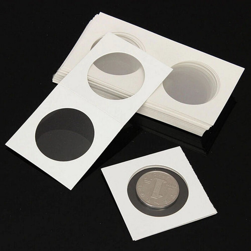 Lote De 400 Cartones Para Monedas