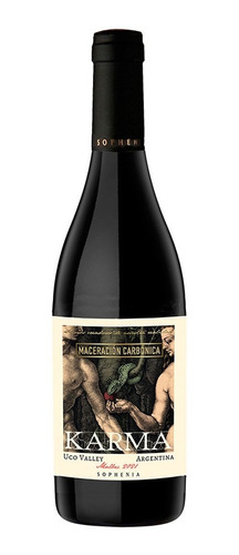 Vino Karma Maceracion Carbonica Malbec X750cc