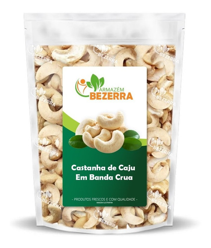 Castanha Caju Bandas Crua Vegano - 500g