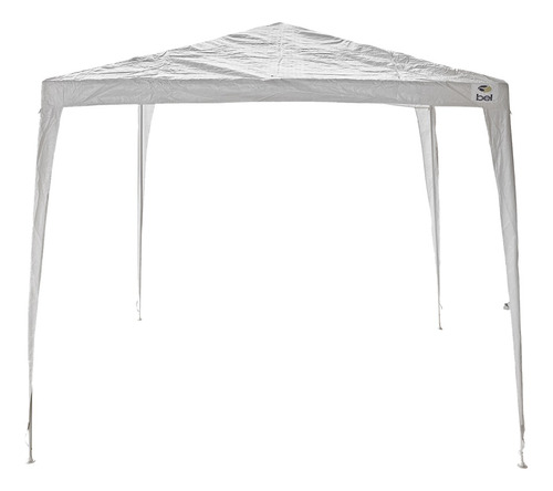 Tenda Gazebo Branco Em Polietileno 3x3 Desmontável Belfix