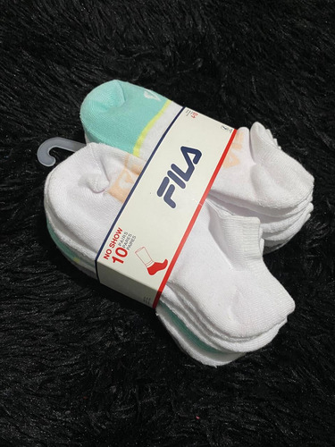 Pack De Calcetines Fila Multicolor Logo 4-10